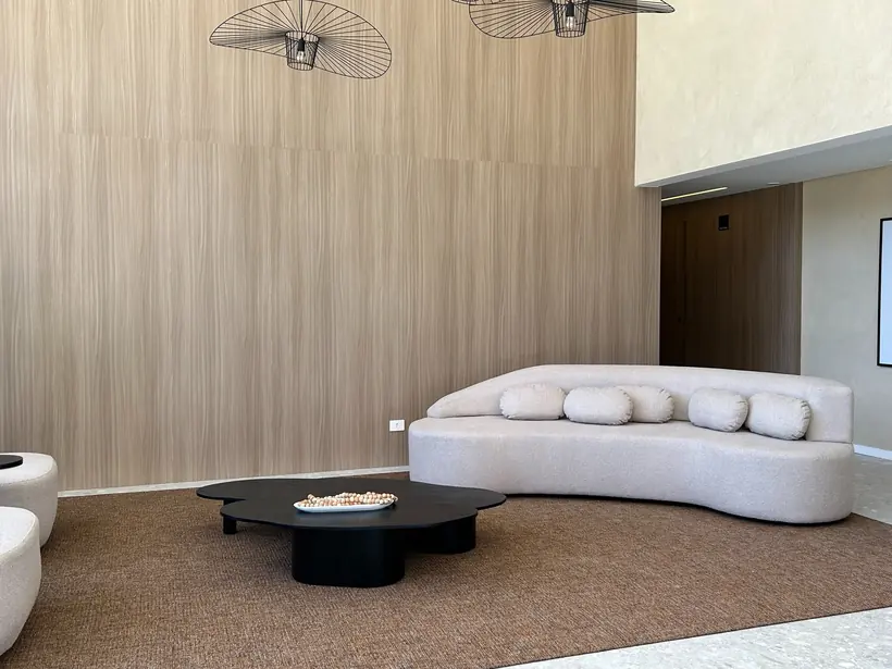 Sala de estar integrada